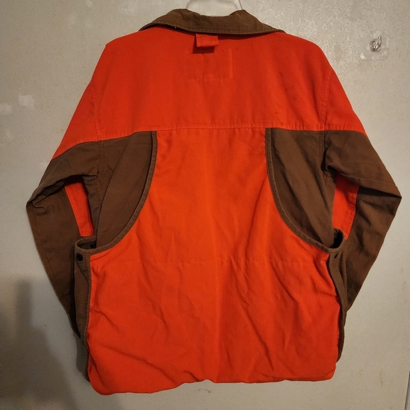 Gamehide Hunting Full-Zip Jacket Orange Cargo Mens Size M (Few Marks See Pics) - Picture 4 of 8